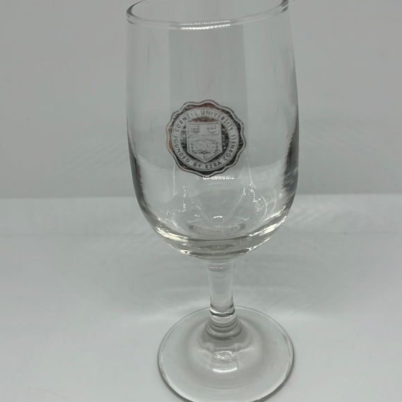 Dining Vintage Cornell University Wine Glass Poshmark